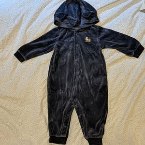 💖5 for $20💖 velvety hooded jumpsuit